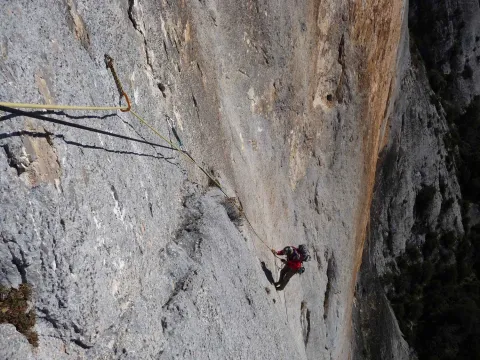 Jumaring Climbing